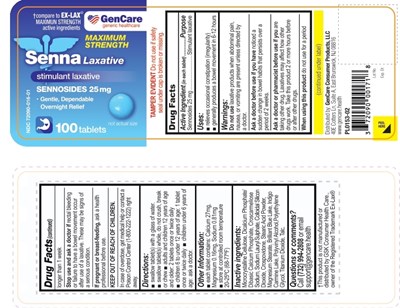 Pl0153-02 (GenCare Generic Laxative 100ct-Elysium)